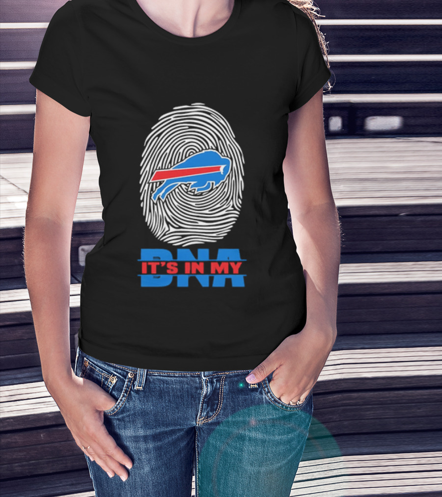 Buffalo Bills Fingerprint It's In My DNA T-Shirt