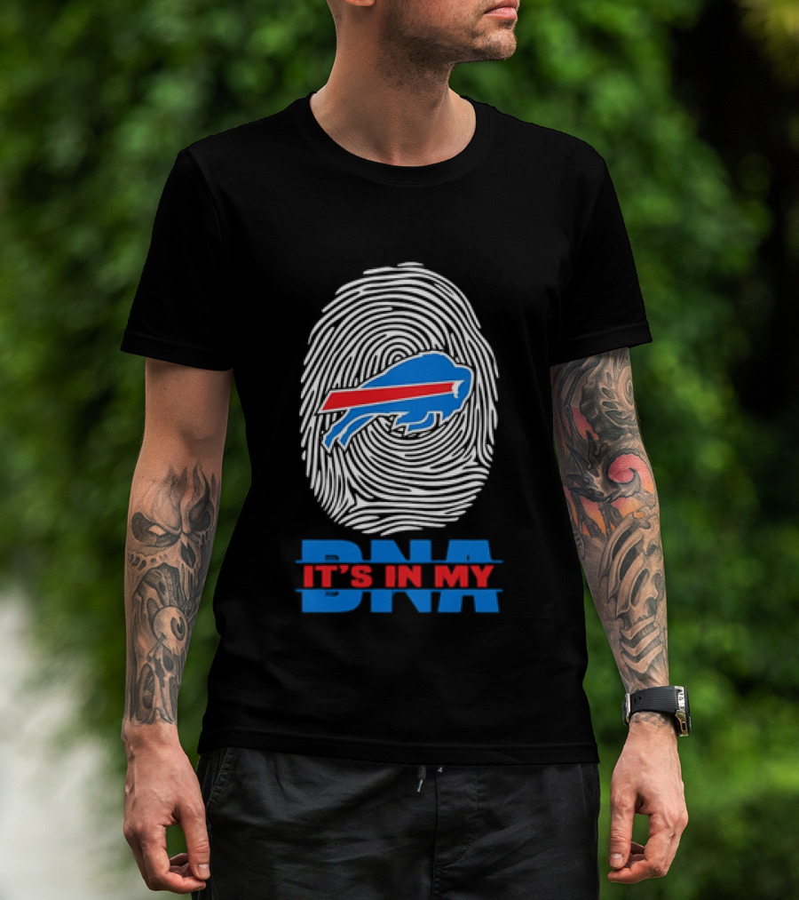 Buffalo Bills Fingerprint It's In My DNA T-Shirt