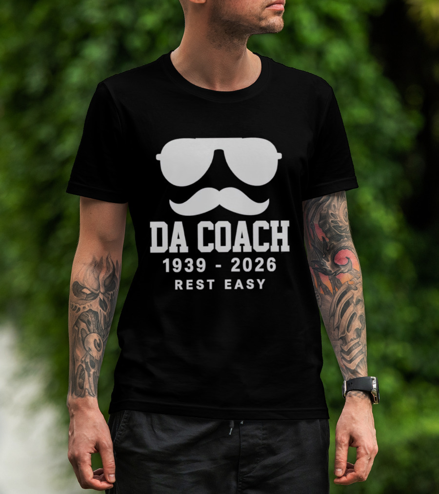 Da Coach 1939 2026 Rest Easy Chicago Bears Mike Ditka T-Shirt