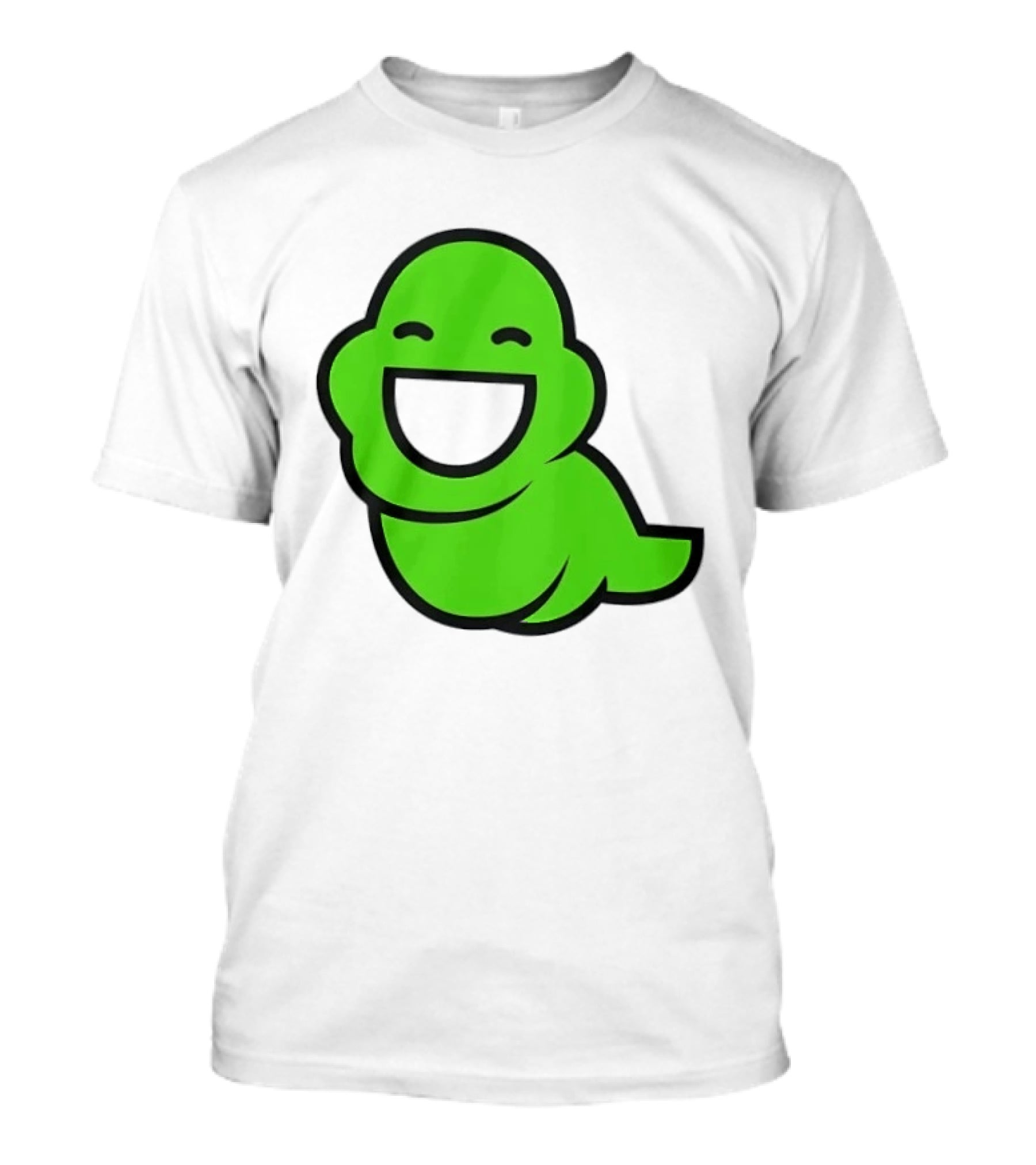 Homestuck John Egbert Slime Ghost Green Smiling T-Shirt