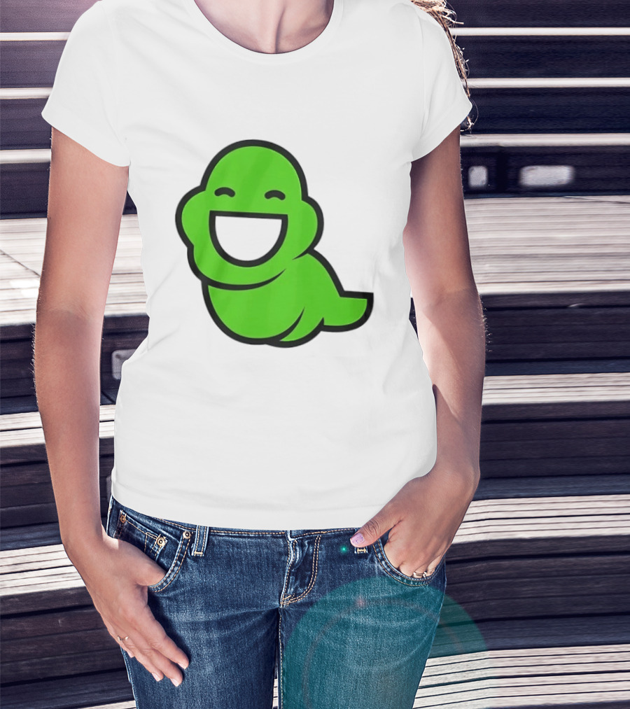 Homestuck John Egbert Slime Ghost Green Smiling T-Shirt