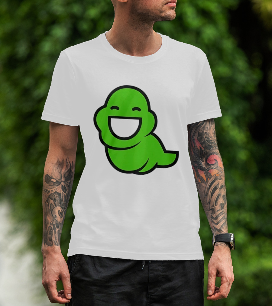 Homestuck John Egbert Slime Ghost Green Smiling T-Shirt