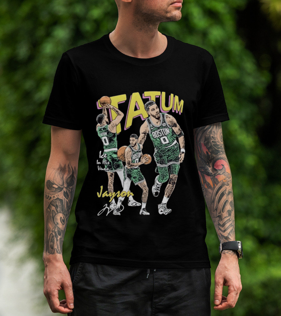 Tatum Boston Celtics Ice In His Veins Jayson 0 T-Shirt