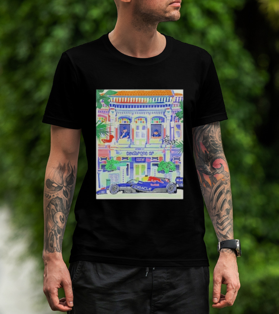 Max Verstappen Red Bull Racing Singapore GP October 9 11 2026 T-Shirt