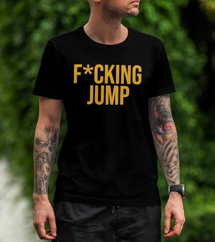 Iowa Hawkeyes Football F*cking Jump T-Shirt