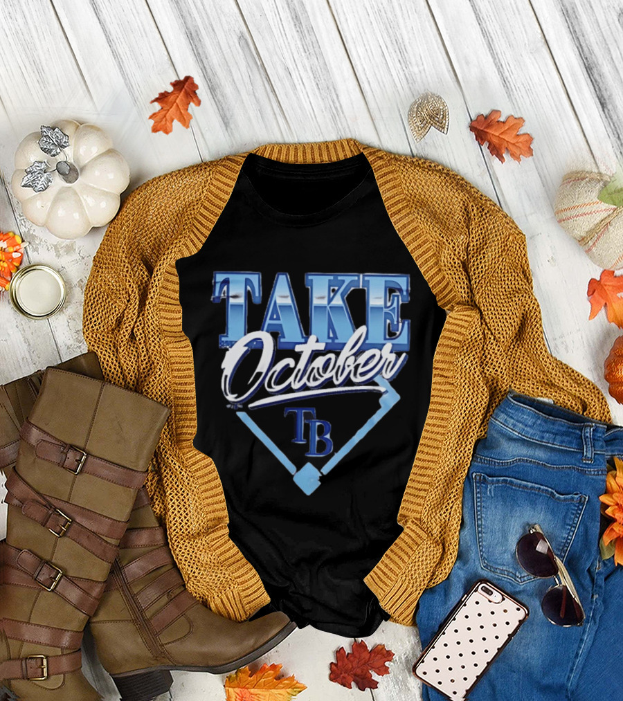 Tampa Bay Rays Take October 2026 Postseason T-Shirt