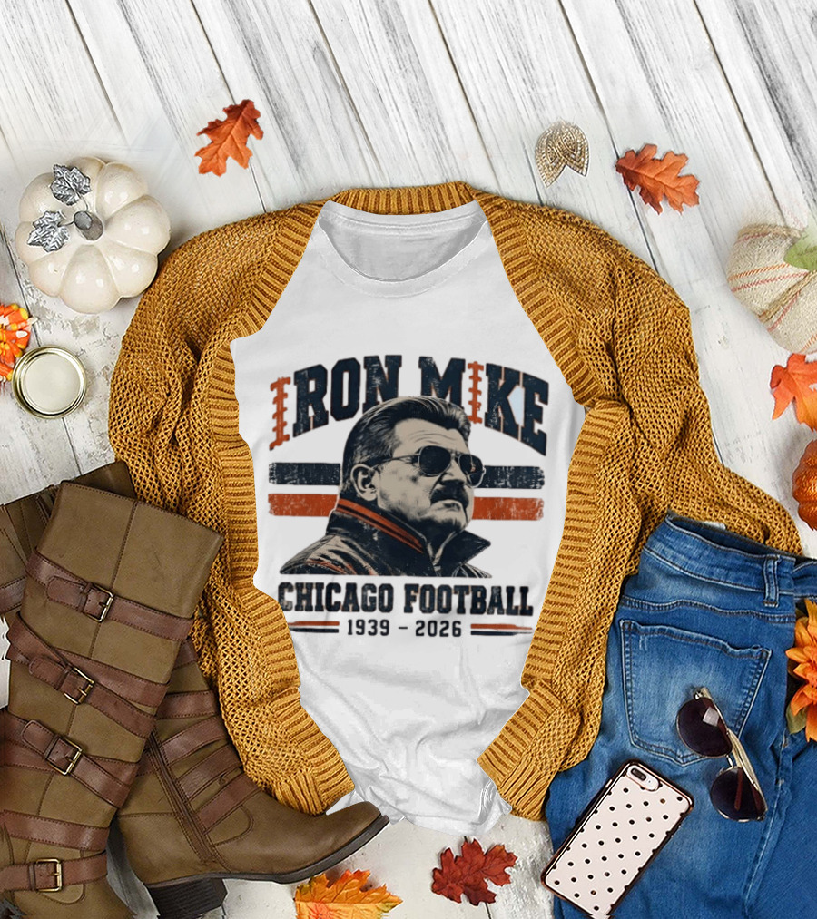 Chicago Bears Iron Mike Chicago Football 1939 2026 T-Shirt