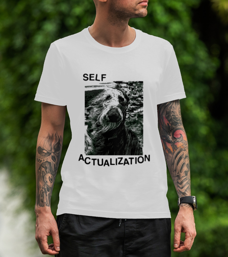 SELF ACTUALIZATION Henry Johnson Dog T-Shirt