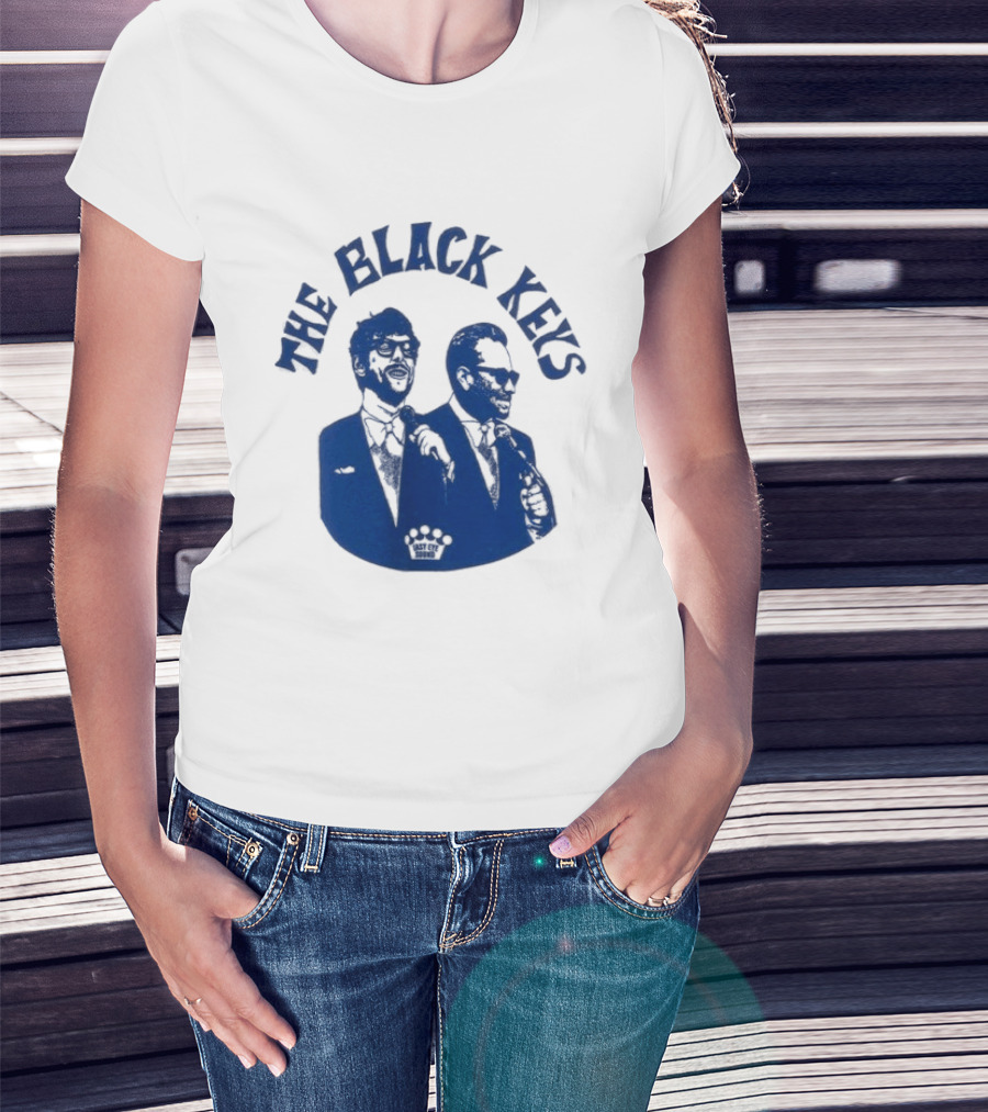 The Black Keys Easy Eye Sound Live On Stage Maroon T-Shirt