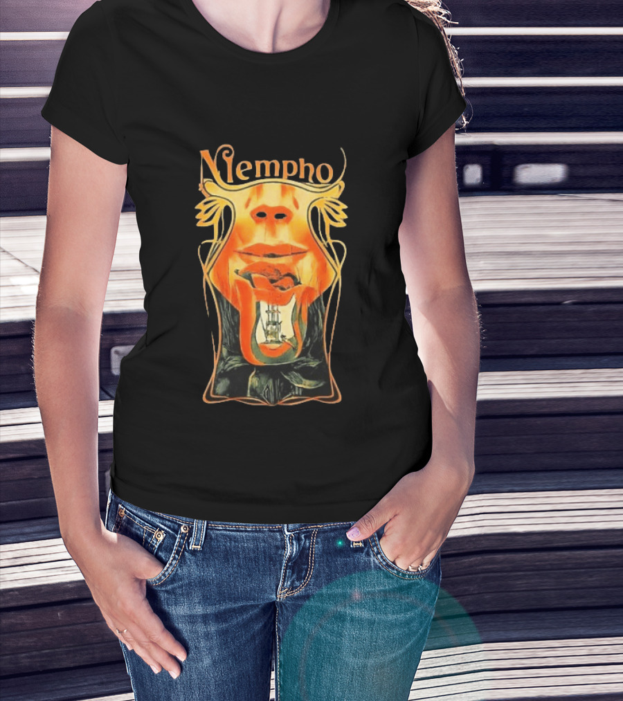 Mempho Music Festival 2026 Surreal Mask Art With Vivid T-Shirt
