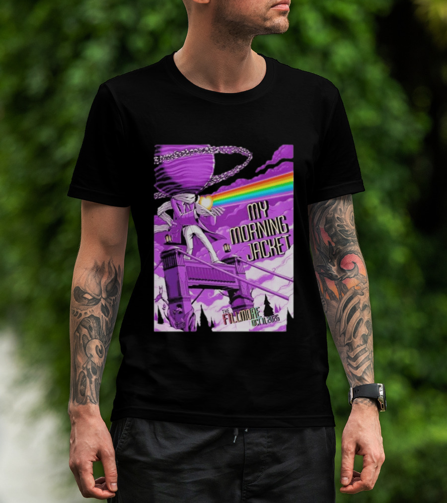 The Fillmore October 11th 2026 My Morning Jacket Psychedelic Event T-Shirt