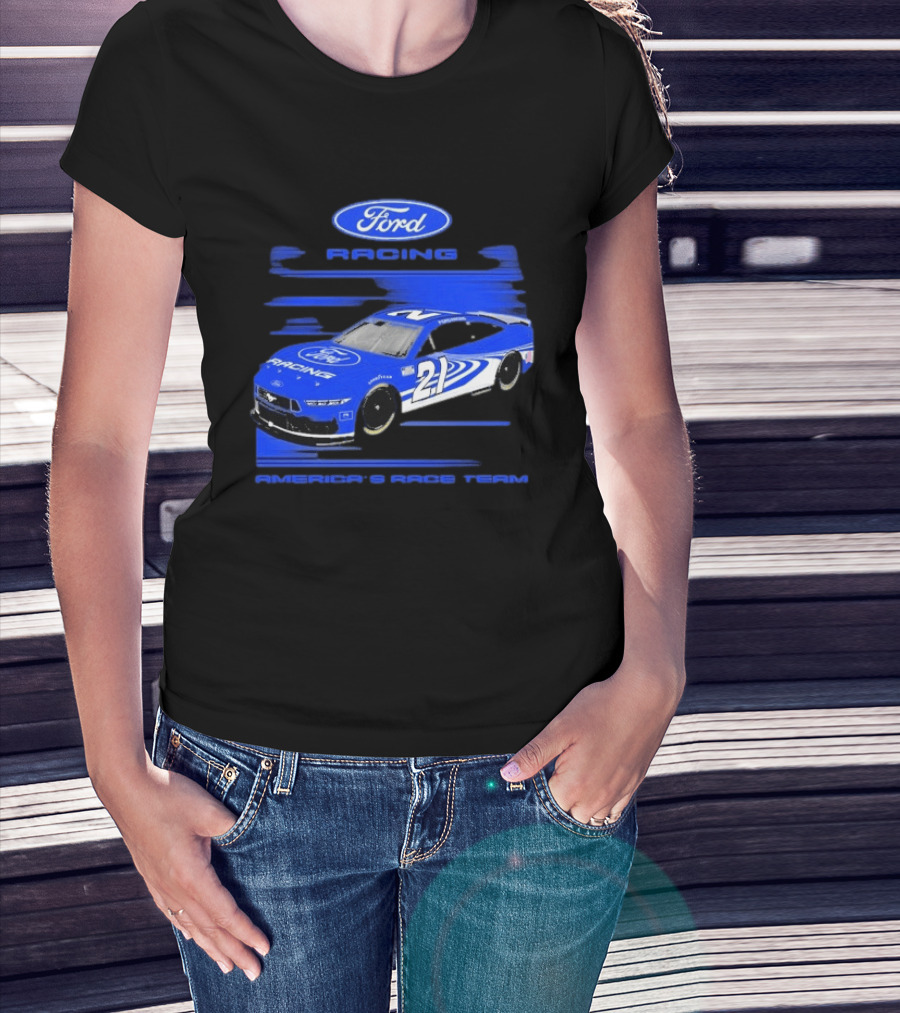 Ford Racing Nascar 21 America's Race Team T-Shirt