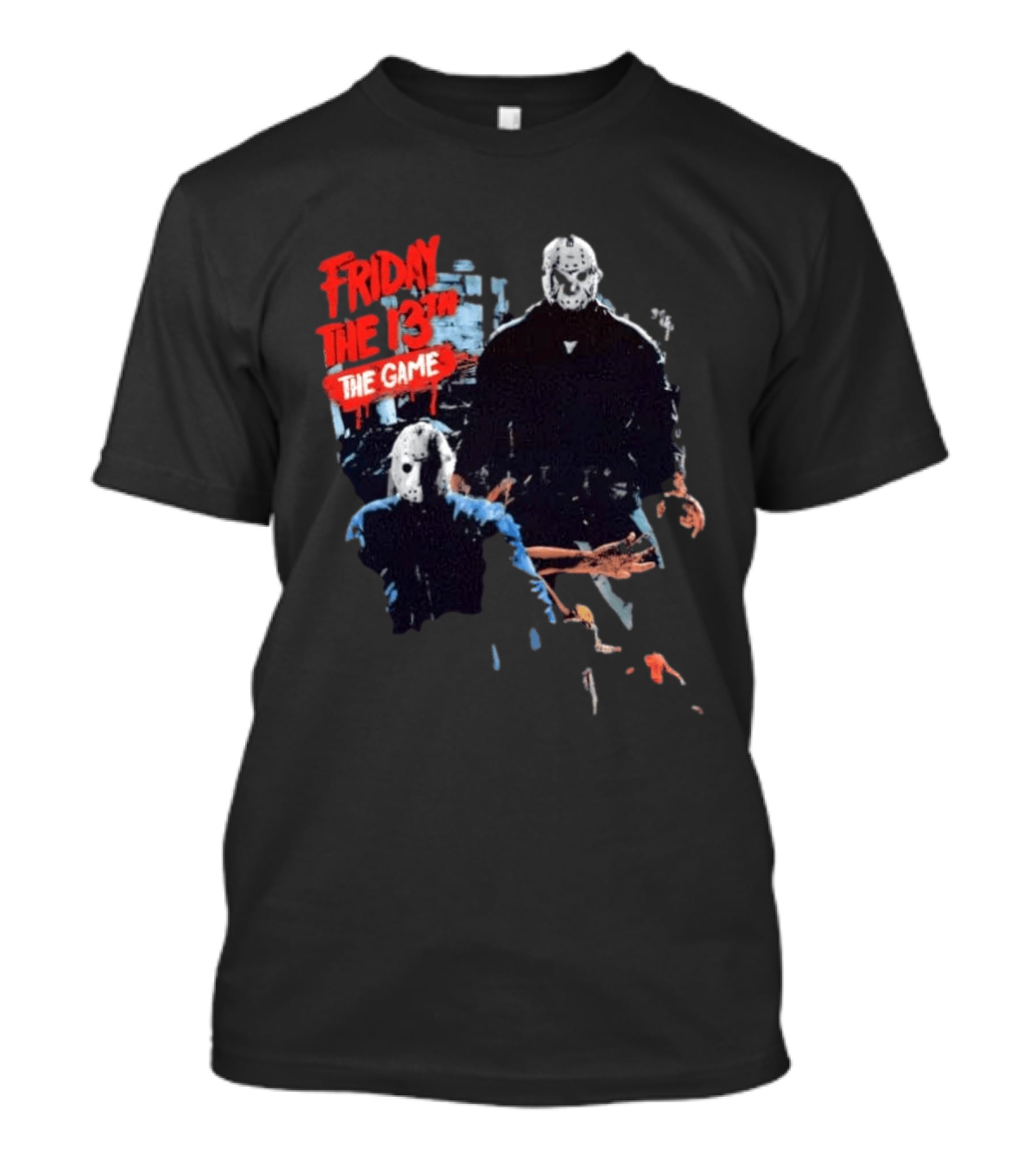 Friday The 13th The Game Jason Voorhees Horror Classic Masked T-Shirt