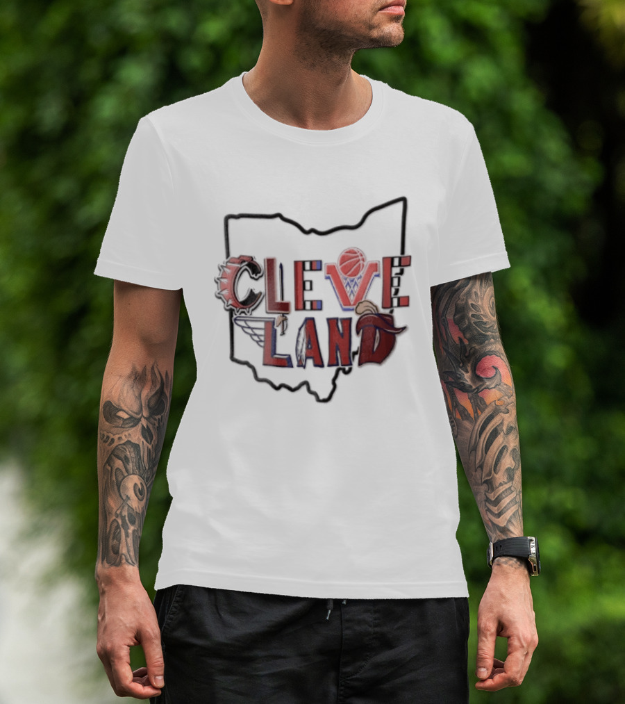 Cleveland Cavaliers Ohio Basketball Team Spirit T-Shirt