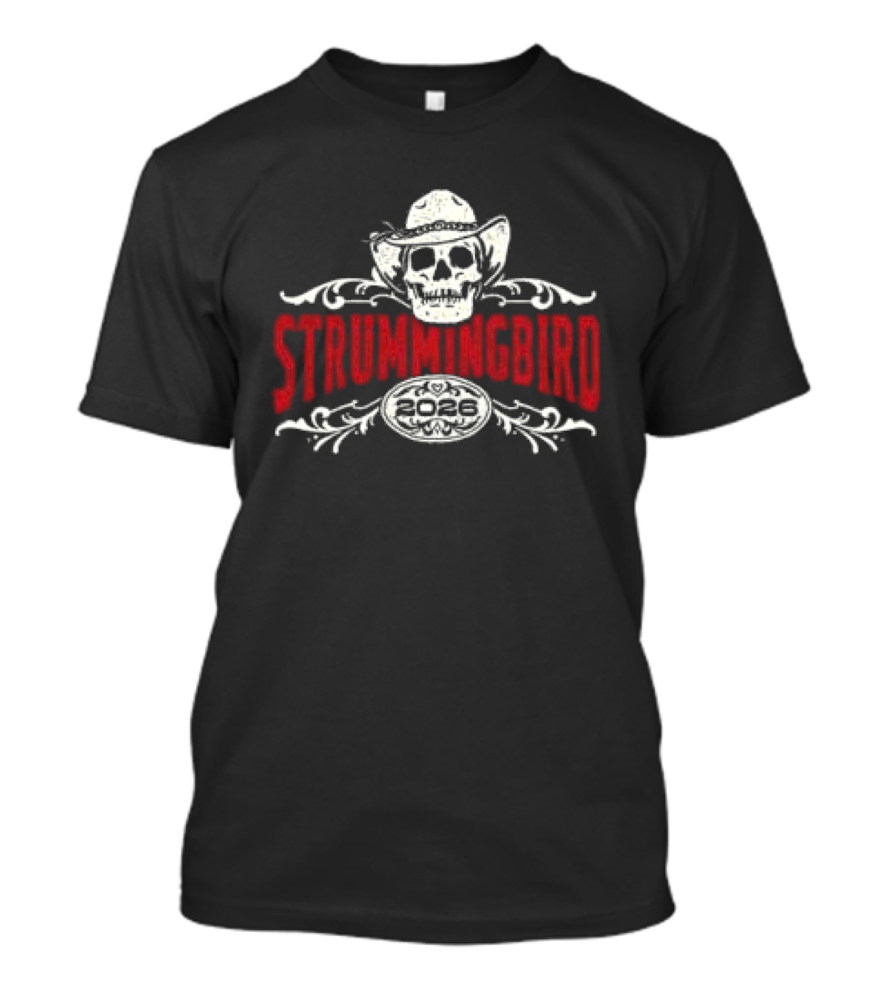 Strummingbird Skull Tour 2026 T-Shirt