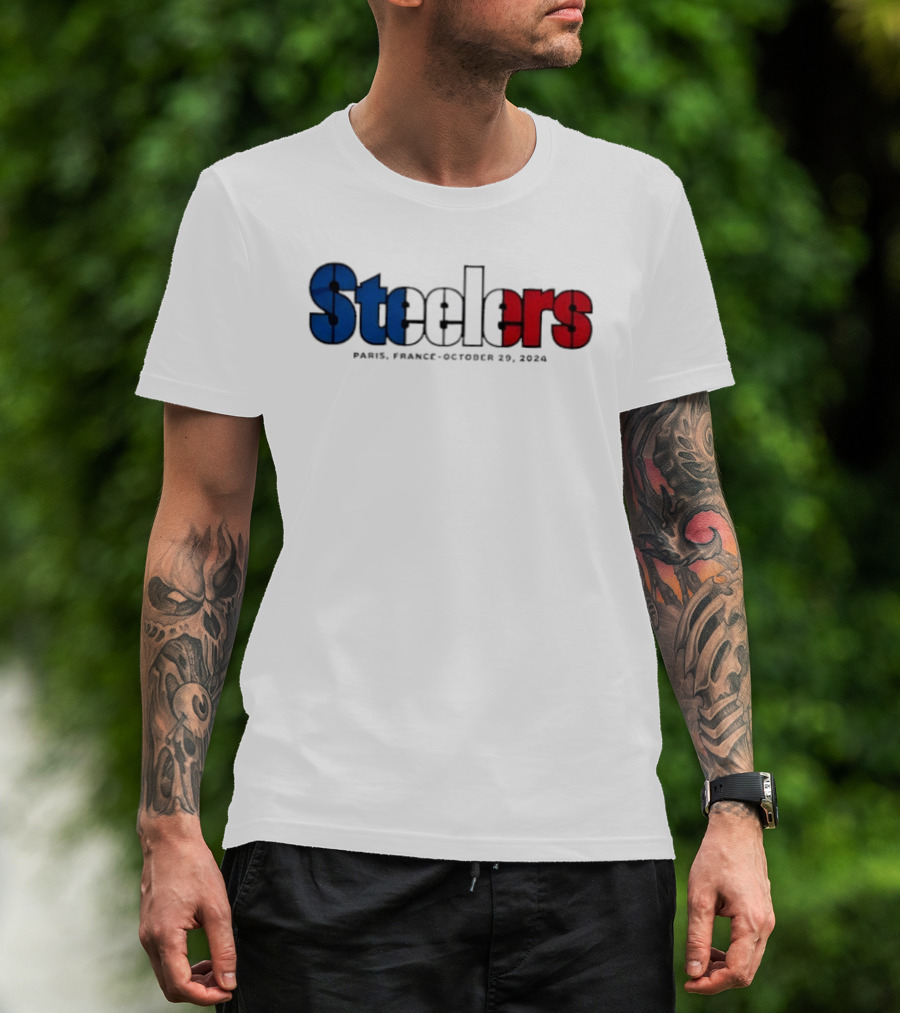Steelers Paris France October 29 2023 T-Shirt