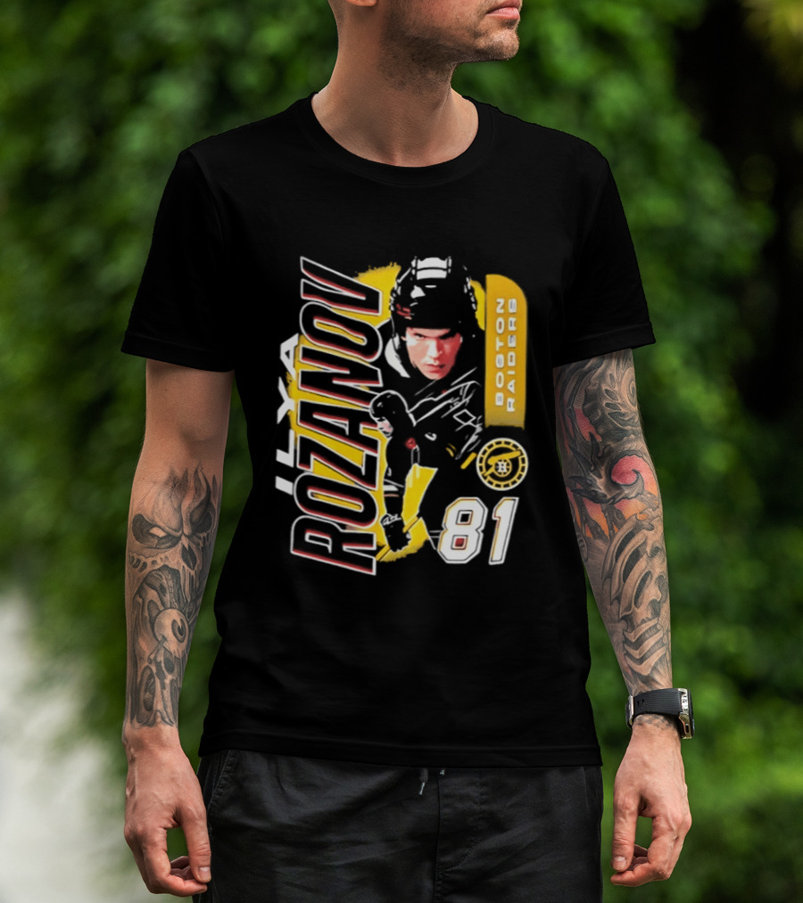 Rozanov Boston Raiders Hockey 81 T-Shirt