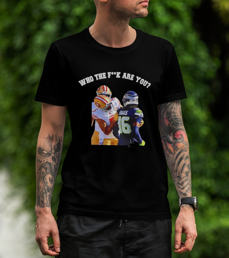 Mike Evans San Francisco 49ers Who The F**k Are You Diggs Meme T-Shirt