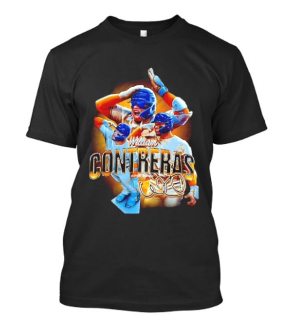 William Contreras Milwaukee Brewers Player Collage 2026 T-Shirt