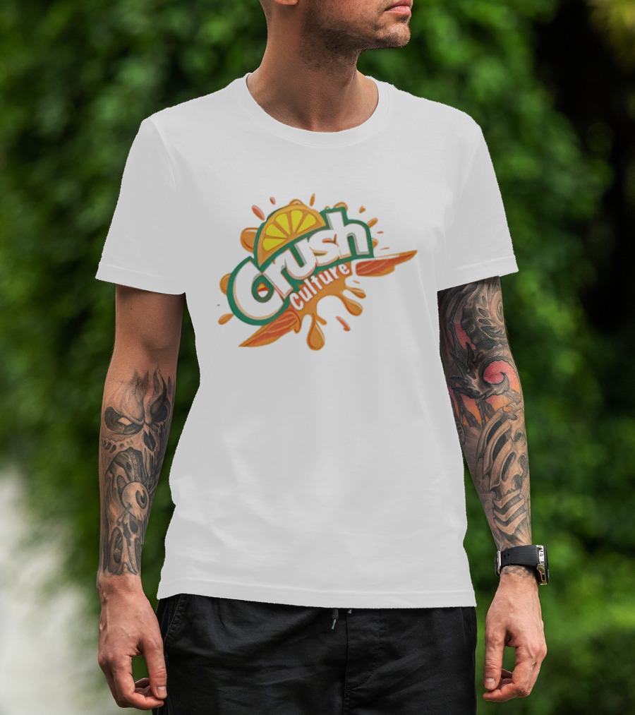 Crush Culture Orange Slice Splash T-Shirt