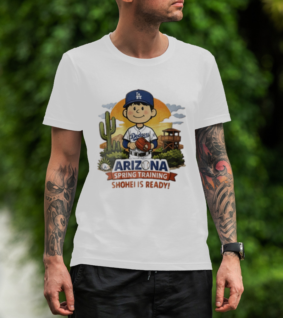 Los Angeles Dodgers Arizona Spring Training Shohei Is Ready T-Shirt