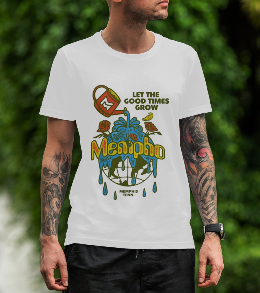 Mempho Music Festival 2026 Let The Good Times Grow Memphis Tenn T-Shirt