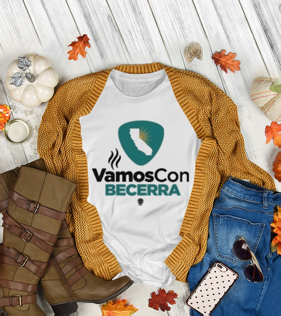 Vamos Con Becerra California Sunburst T-Shirt