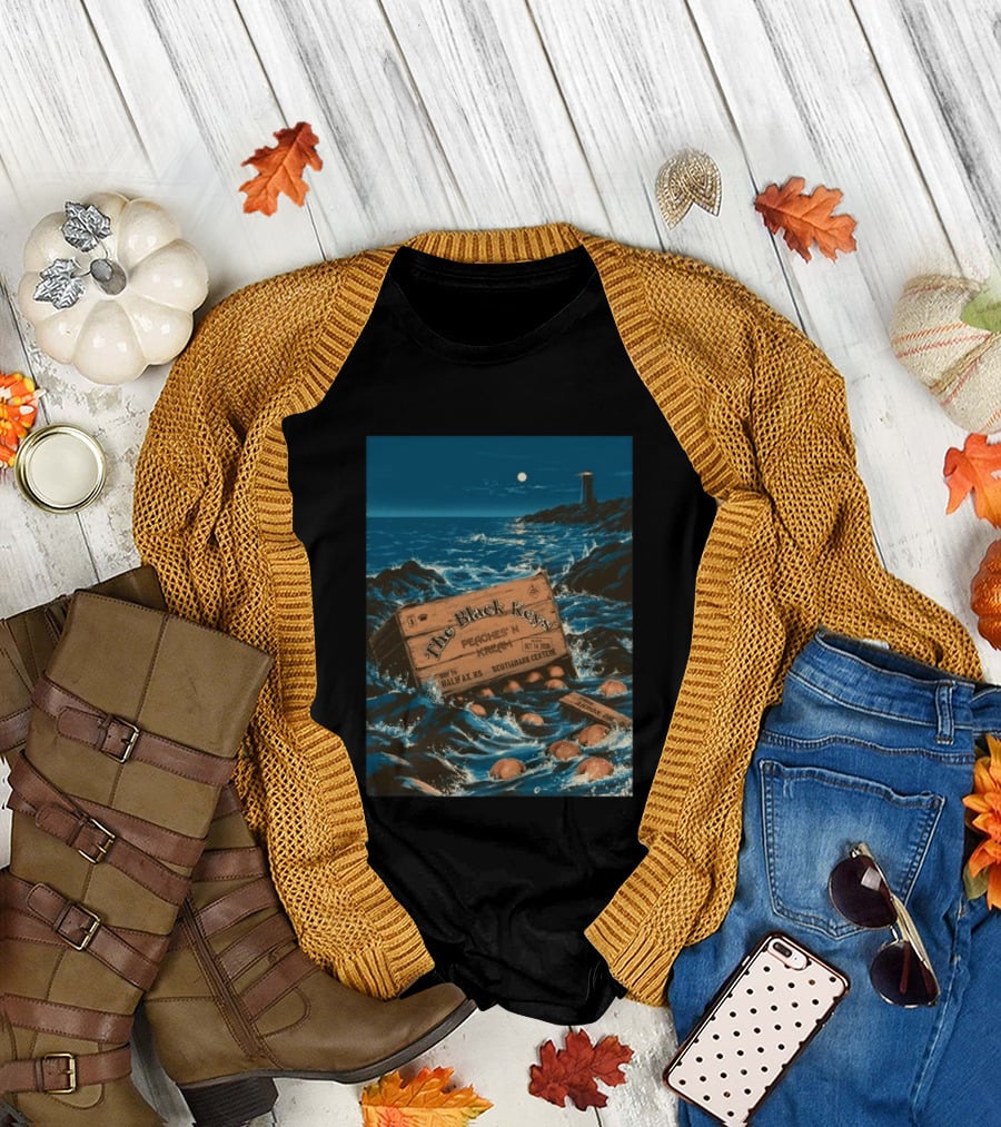 The Black Keys Peaches N Kream 2026 Halifax Concert Oct 14 Scotiabank Centre T-Shirt