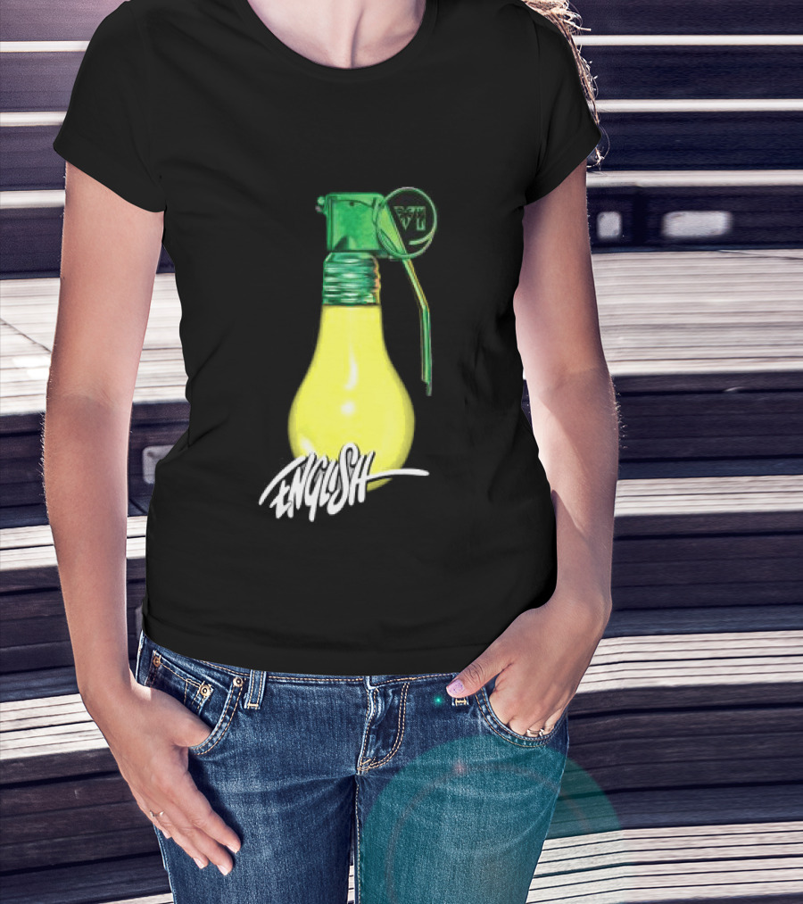 Wynwood Walls Store Ron English Light Bulb Grenade T-Shirt