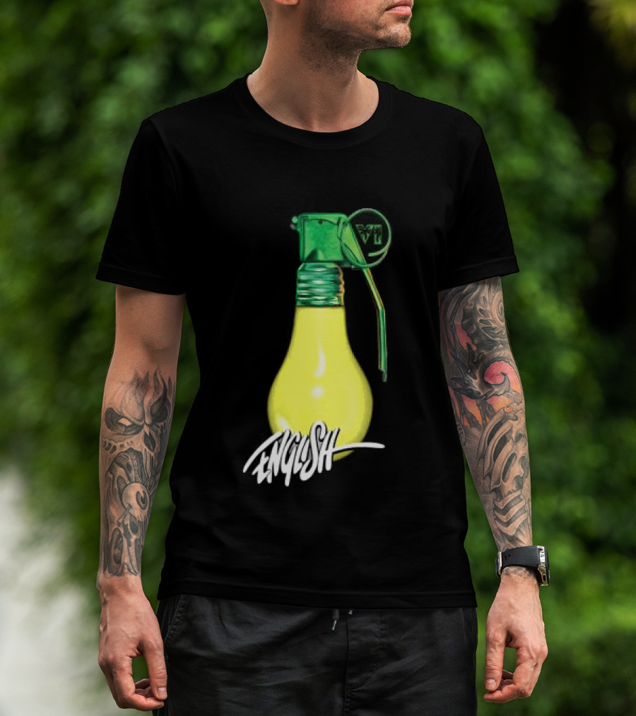 Wynwood Walls Store Ron English Light Bulb Grenade T-Shirt