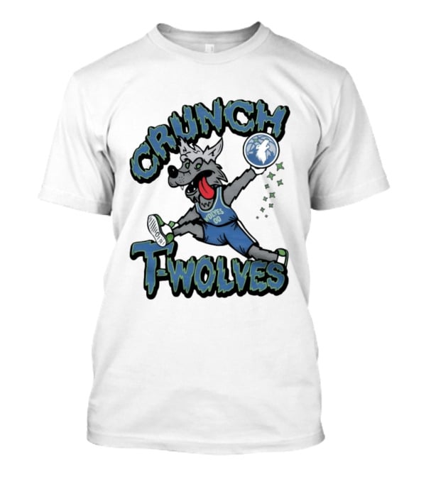 Crunch Wolves Wolves 00 Basketball T-Shirt