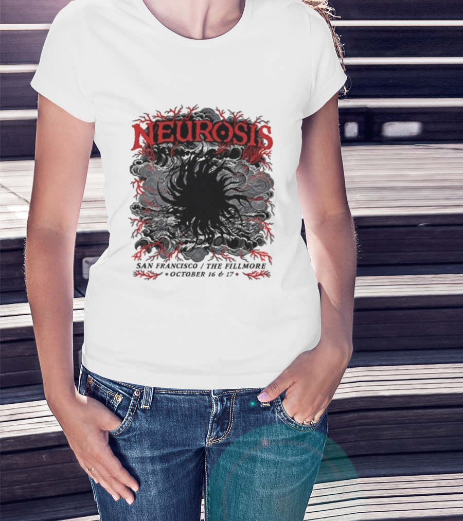 Neurosis The Fillmore San Francisco October 16 17 Event T-Shirt
