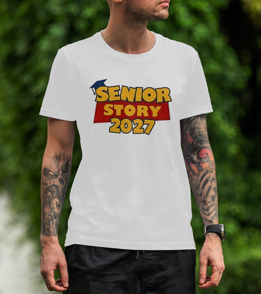 Senior Story 2027 Graduation Theme Inspired By Toy Story T-Shirt
