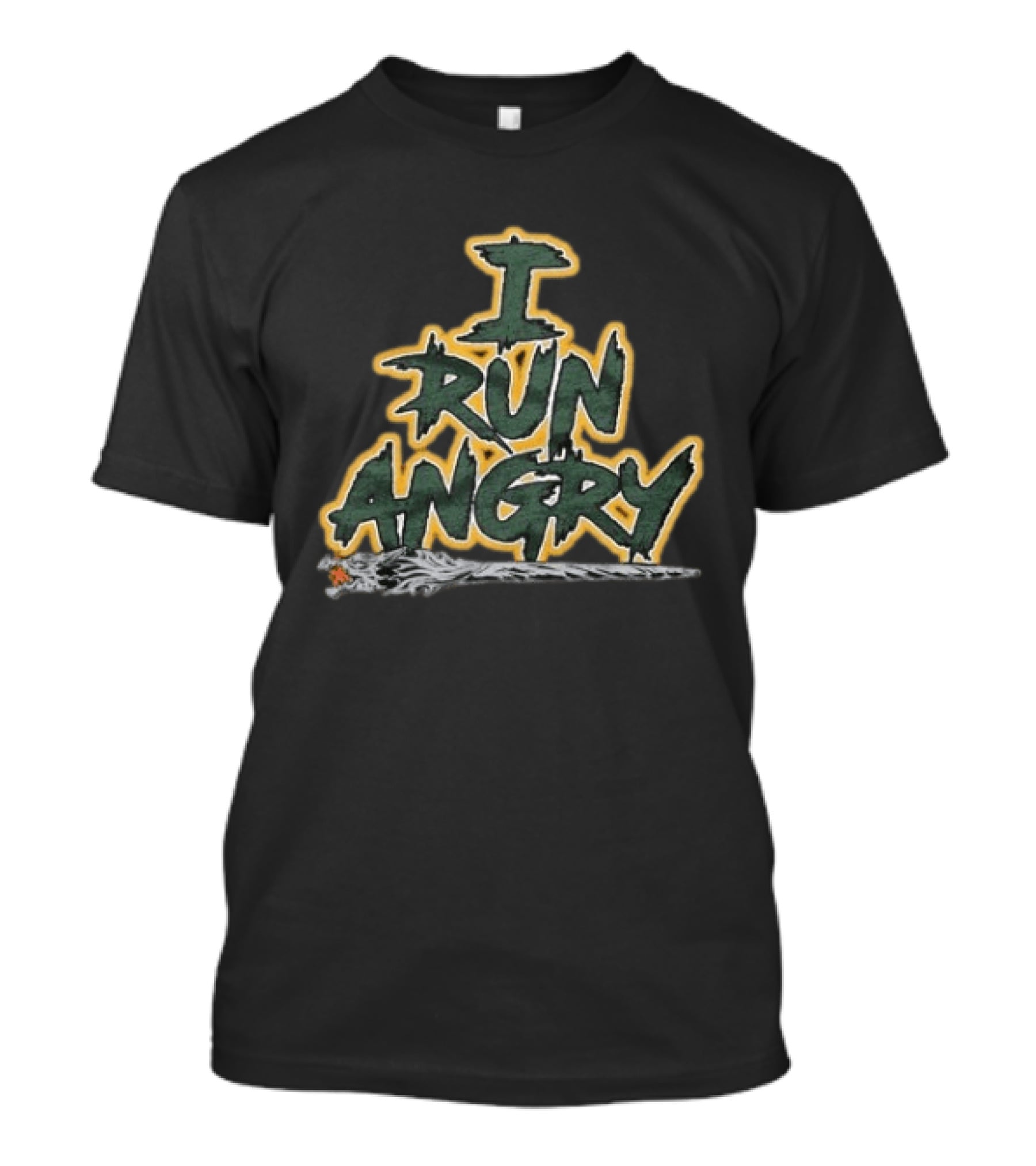 MarShawn Lloyd 32 I Run Angry Green Bay Packers T-Shirt