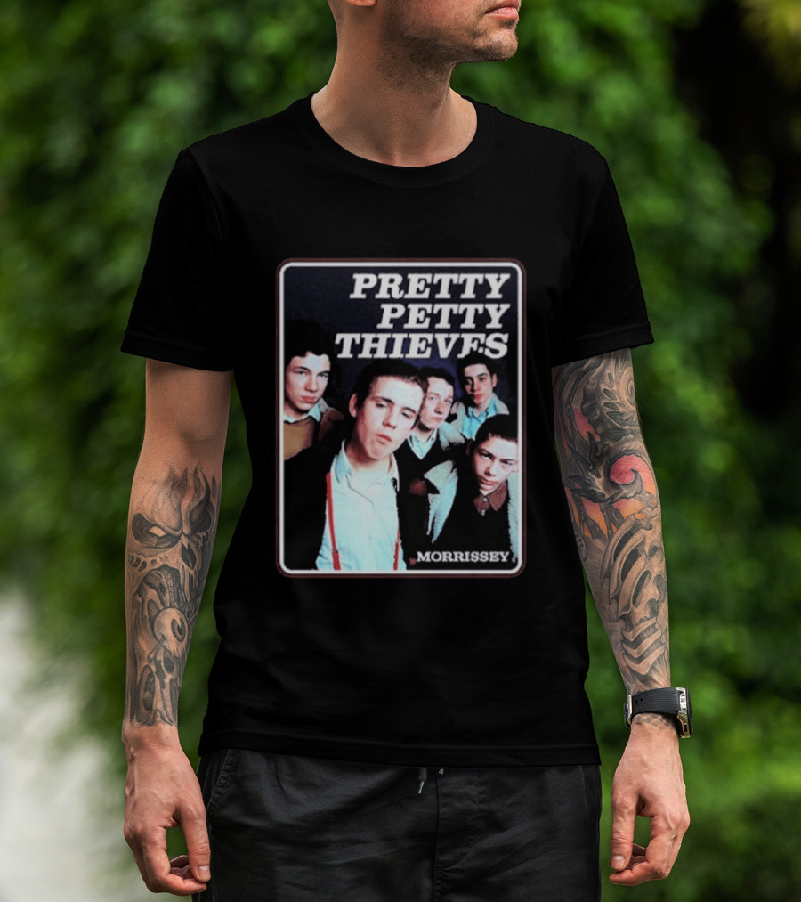 Pretty Petty Thieves Morrissey Band Photography T-Shirt
