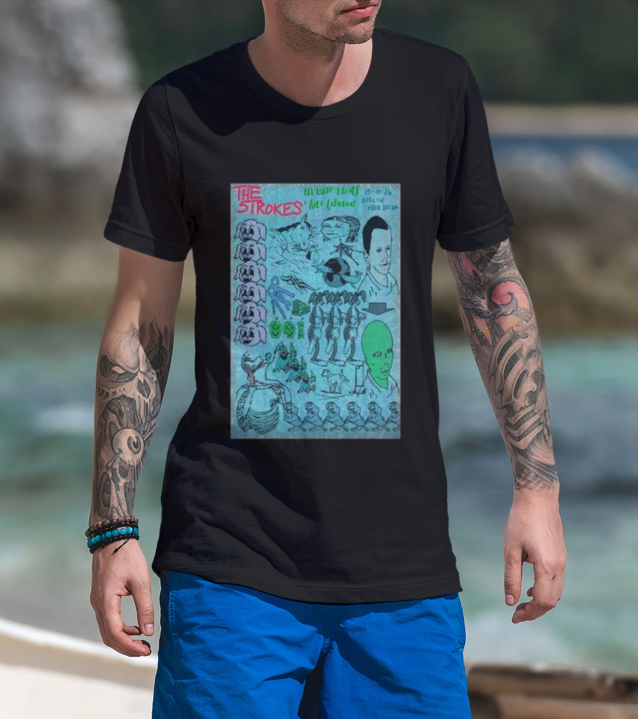 The Strokes Uber Arena Berlin Germany October 15 2026 T-Shirt