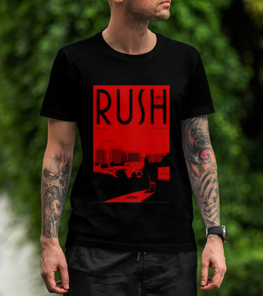 Rush San Jose California 2026 Tour Limited T-Shirt
