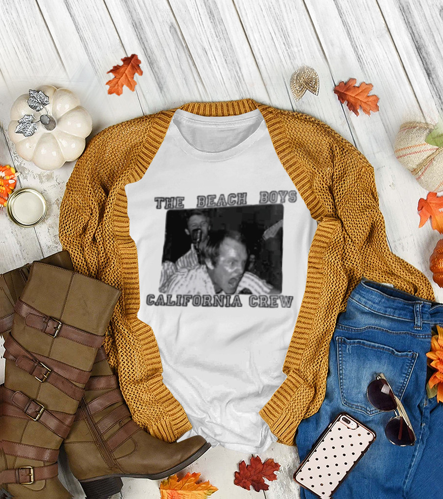 The Beach Boys California Crew Vintage Concert Photo T-Shirt
