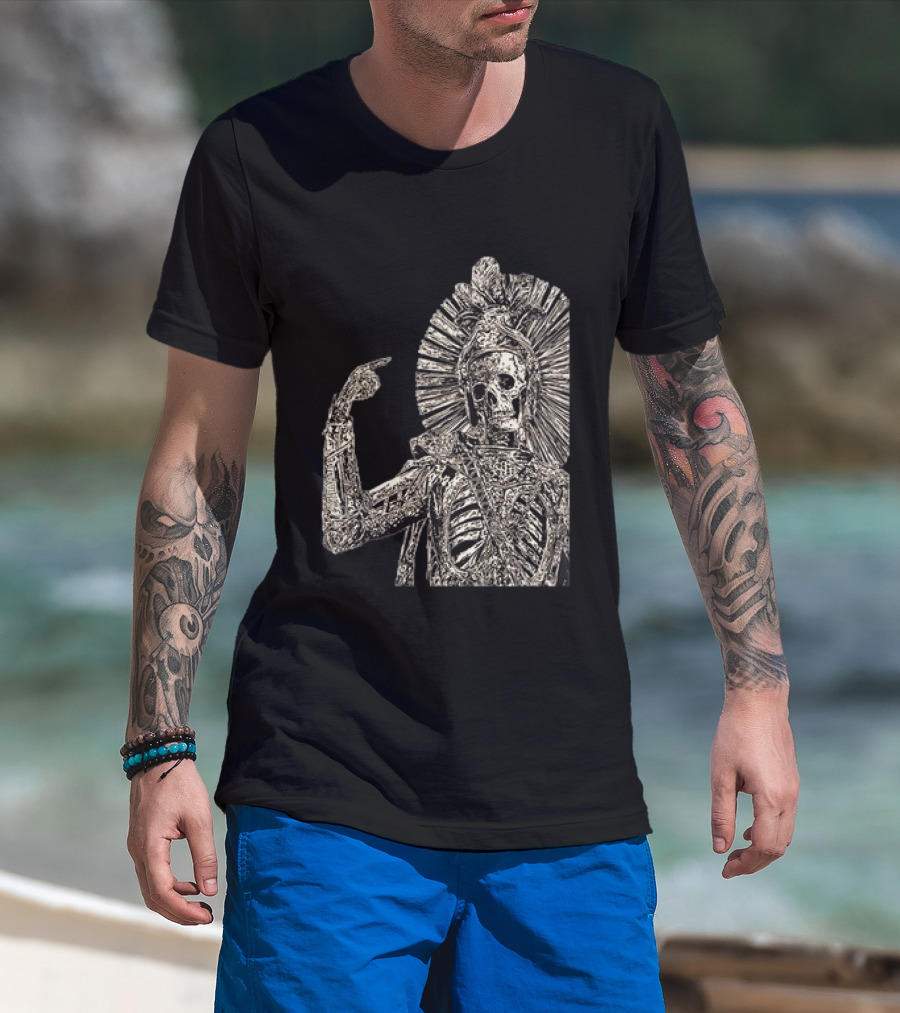 Avenged Sevenfold Australia 2026 Tour Sun God Skeleton Warrior T-Shirt