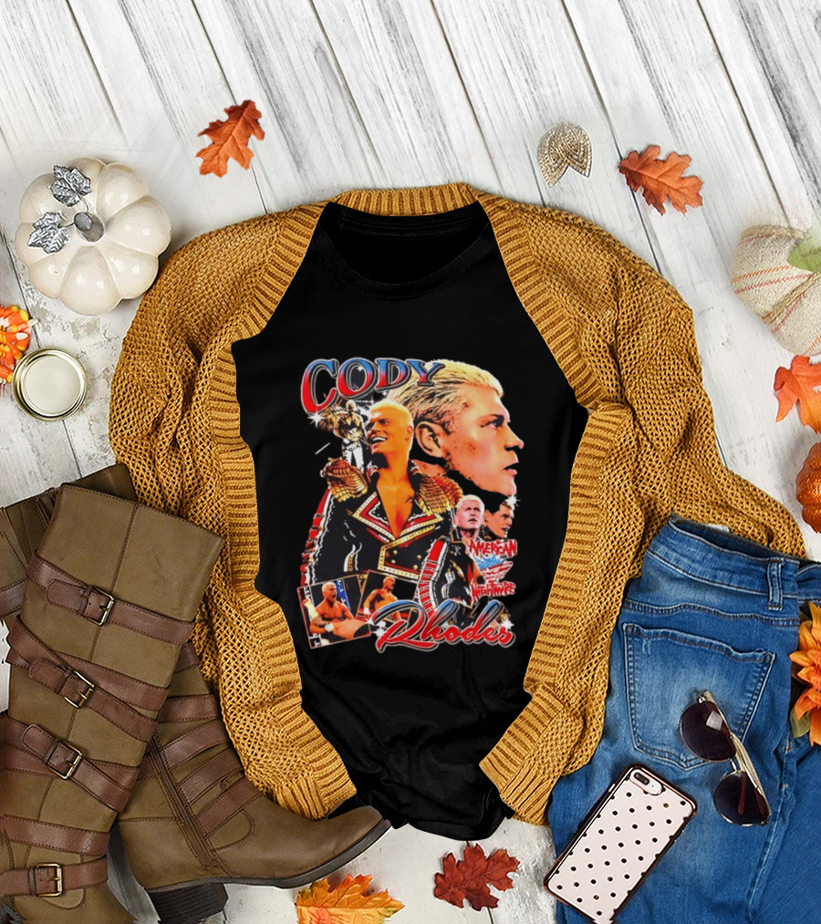 Cody Rhodes American Nightmare Retro Bootleg T-Shirt