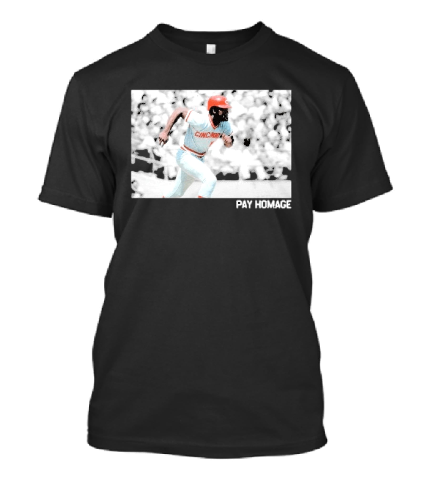 Cincinnati Baseball Legend George Foster Pay Homage T-Shirt