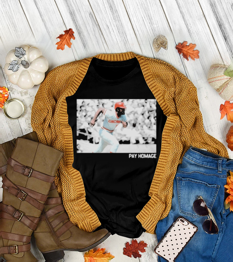 Cincinnati Baseball Legend George Foster Pay Homage T-Shirt