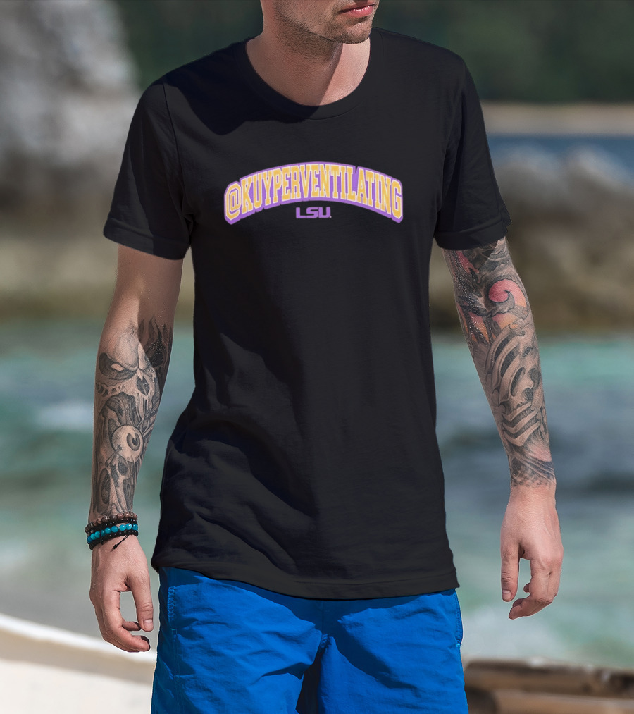 LSU Tigers Kuyperventilating Gold Rylie Kuyper T-Shirt