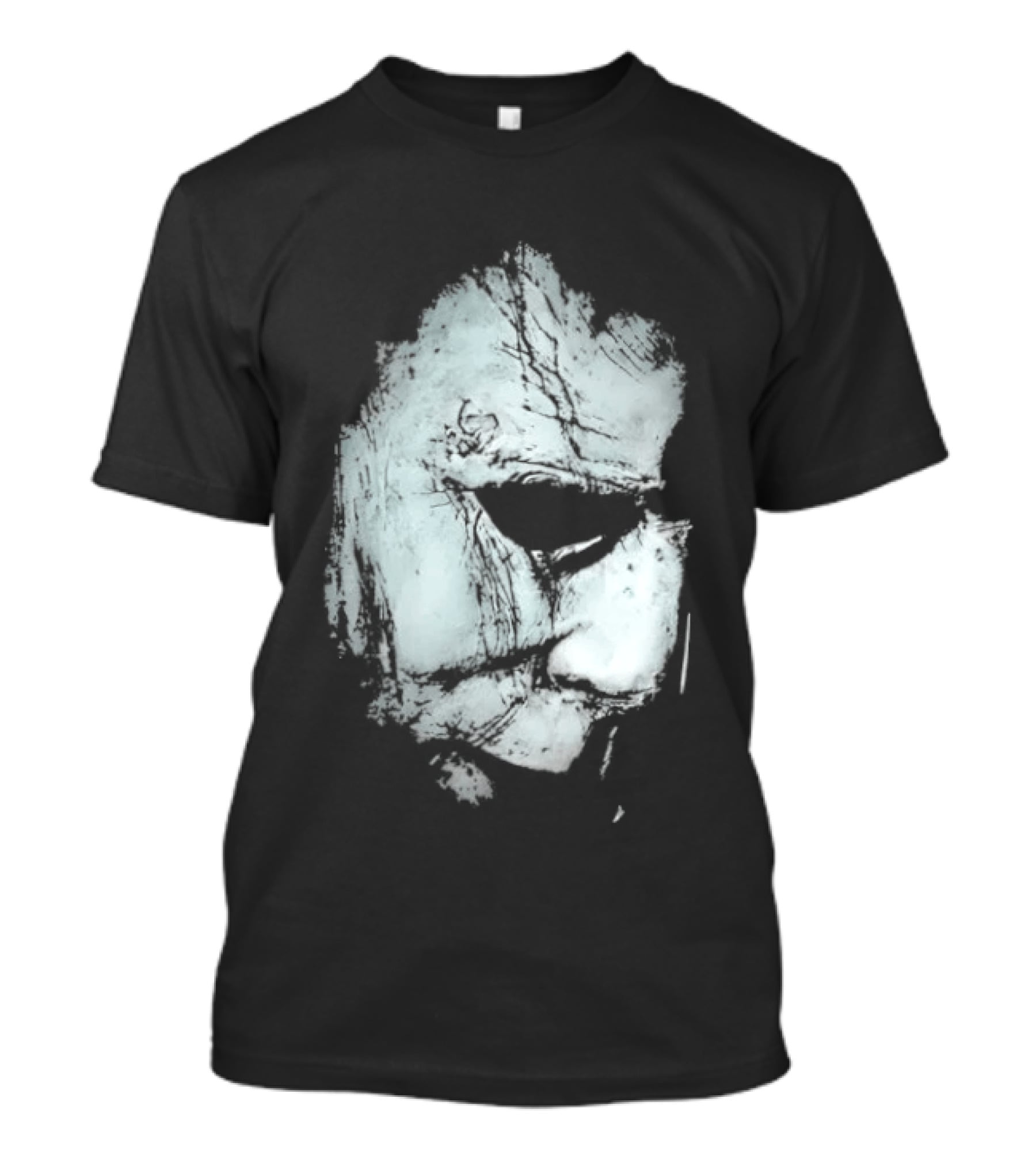 Michael Myers Mask Halloween Horror T-Shirt