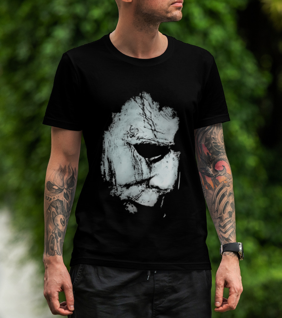 Michael Myers Mask Halloween Horror T-Shirt