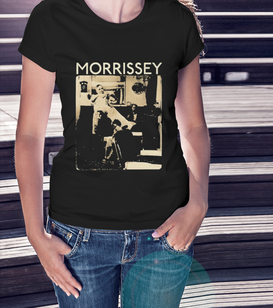Morrissey Barbershop Scene 2026 Tour T-Shirt