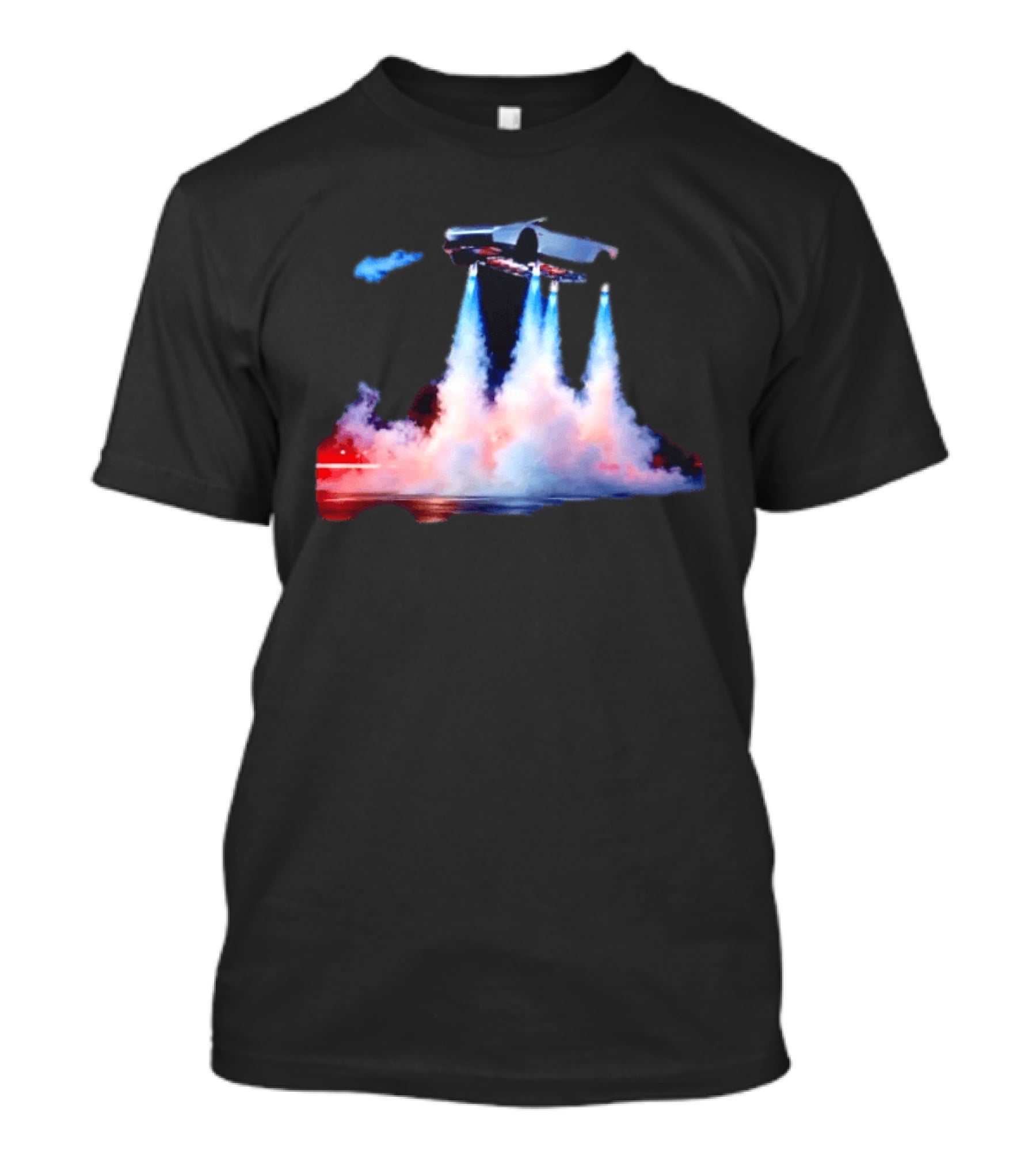 Tesla Flying Car Rocket Launch Innovation T-Shirt