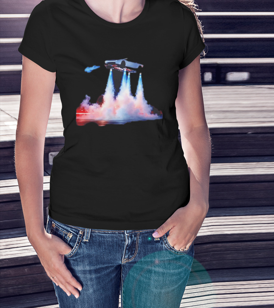 Tesla Flying Car Rocket Launch Innovation T-Shirt