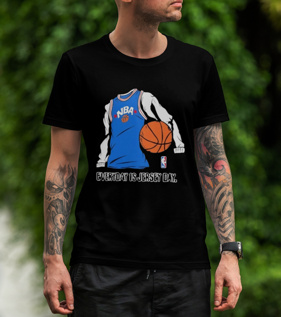 NBA Everyday Is Jersey Day Basketball NBA T-Shirt
