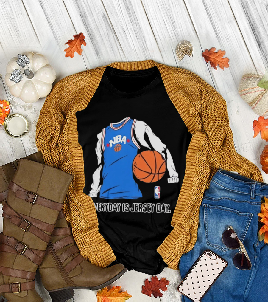 NBA Everyday Is Jersey Day Basketball NBA T-Shirt